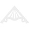 Ekena Millwork Pitch Marshall Architectural Grade PVC Gable Pediment, 72"W x 42"H x 1"P (14/12) GPP072X042X100MAR - alternate 3
